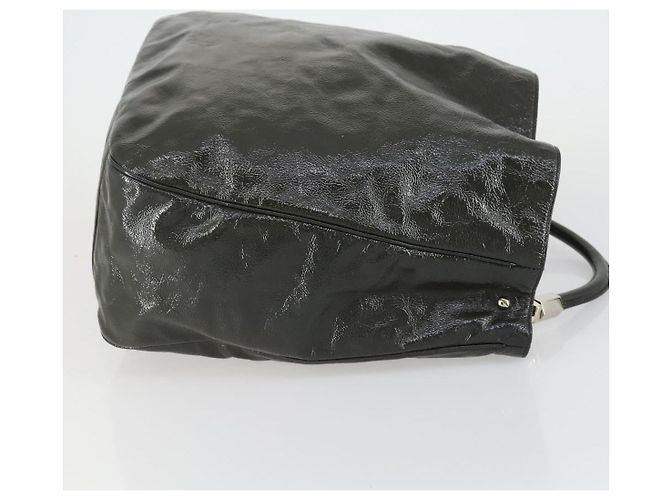 Borsa a Spalla SAINT LAURENT Smalto Khaki Argento Auth bs31200 Cachi - vista 3