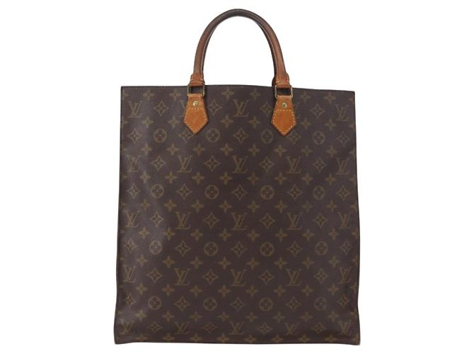 LOUIS VUITTON Borsa Sac Plat Monogram M51140 LV Auth 155715 Monogramma - vista 13