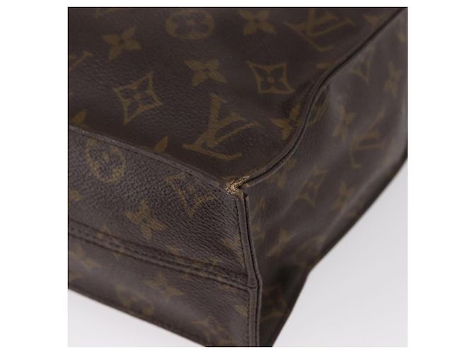 LOUIS VUITTON Borsa Sac Plat Monogram M51140 LV Auth 155715 Monogramma - vista 14
