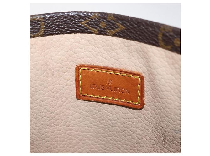 LOUIS VUITTON Borsa Sac Plat Monogram M51140 LV Auth 155715 Monogramma - vista 17