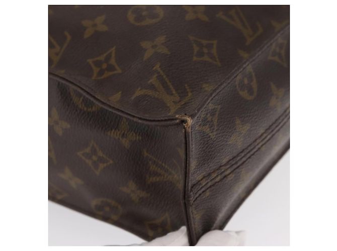 LOUIS VUITTON Borsa Sac Plat Monogram M51140 LV Auth 155715 Monogramma - vista 9
