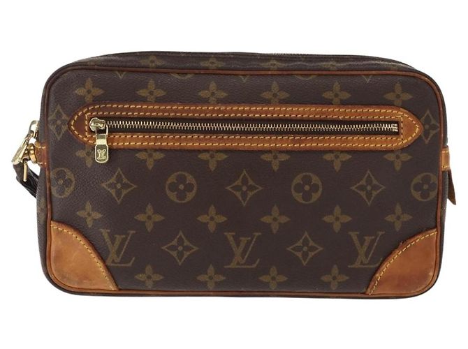 LOUIS VUITTON Clutch Marly Dragonne GM Monogram M51825 LV Auth ka623 Monogramma - vista 13