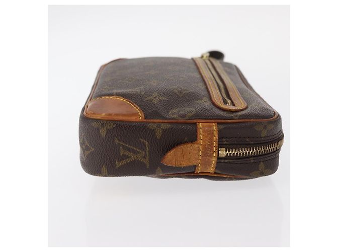 LOUIS VUITTON Clutch Marly Dragonne GM Monogram M51825 LV Auth ka623 Monogramma - vista 3