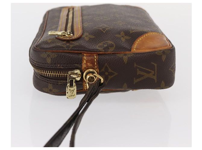 LOUIS VUITTON Clutch Marly Dragonne GM Monogram M51825 LV Auth ka623 Monogramma - vista 4
