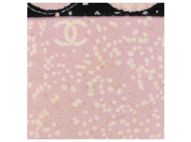CHANEL Hochsommer Tote Tasche Canvas Leder Rosa Silber CC Auth BA8259 Pink - Ansicht 3