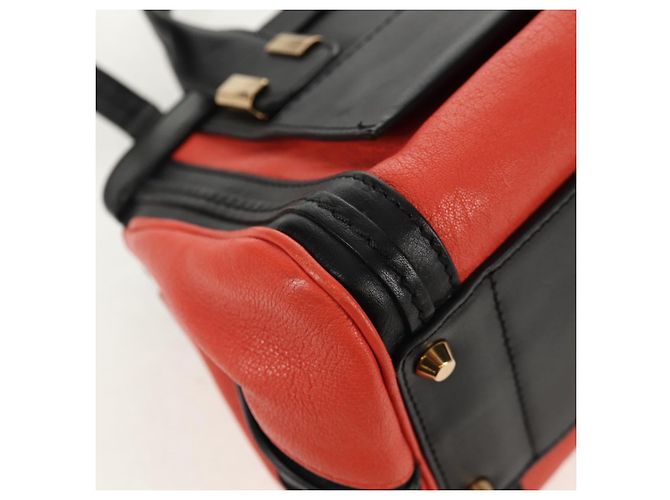 Chloé Borsa a mano in pelle Chloe Alice 2 in 1 Nero Oro Auth BA8652V D'oro - vista 15