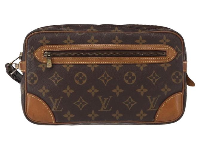 LOUIS VUITTON Clutch Marly Dragonne GM Monogram M51825 LV Auth ka626 Monogramma - vista 13