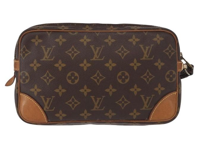 LOUIS VUITTON Clutch Marly Dragonne GM Monogram M51825 LV Auth ka626 Monogramma - vista 2