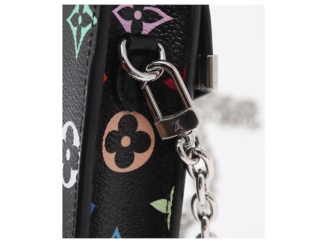 LOUIS VUITTON Pochette per Telefono Multicolore Monogram Metis Nera M14098 Auth 152288SM Nero - vista 19