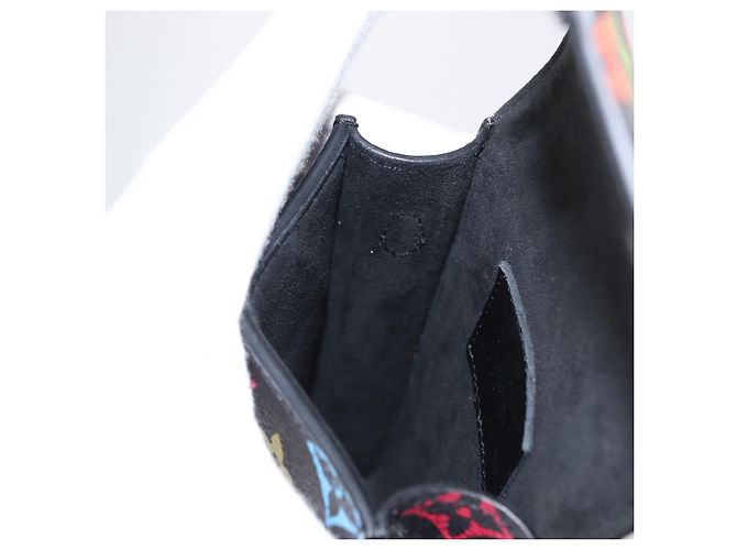 LOUIS VUITTON Pochette per Telefono Multicolore Monogram Metis Nera M14098 Auth 152288SM Nero - vista 22