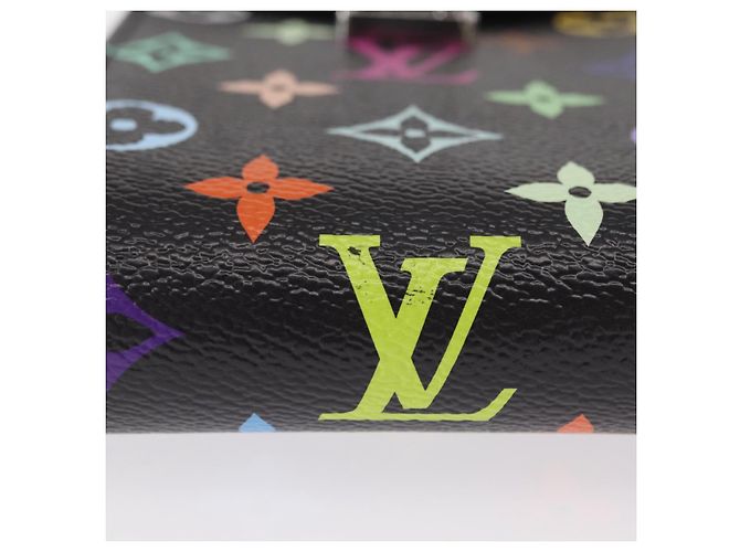 LOUIS VUITTON Pochette per Telefono Multicolore Monogram Metis Nera M14098 Auth 152288SM Nero - vista 6