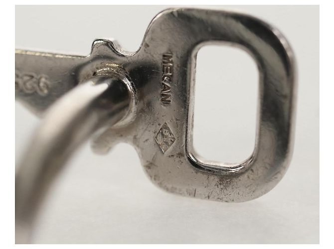LOUIS VUITTON Manschettenknopf Cadena Eclet Schloss Ag925 Silber Auth 143056M - Ansicht 20