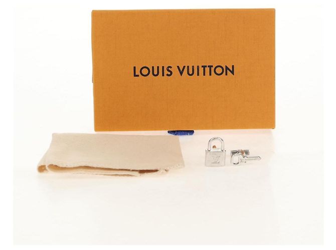 LOUIS VUITTON Manschettenknopf Cadena Eclet Schloss Ag925 Silber Auth 143056M - Ansicht 21