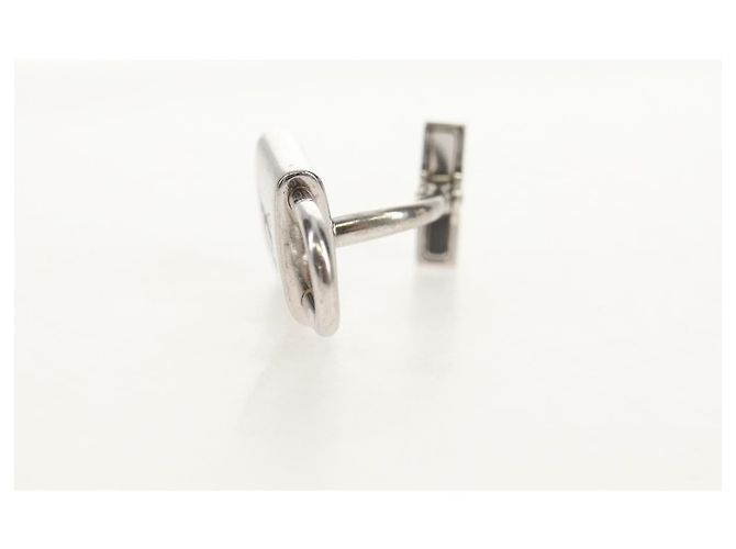 LOUIS VUITTON Manschettenknopf Cadena Eclet Schloss Ag925 Silber Auth 143056M - Ansicht 7