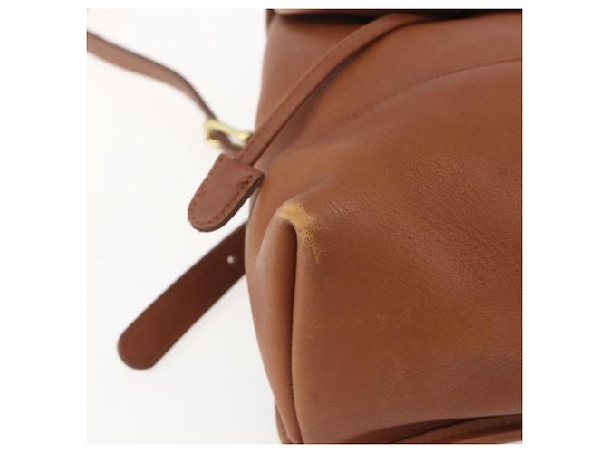 Coach Zaino in pelle marrone oro Auth am9891 D'oro - vista 15