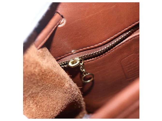 Coach Zaino in pelle marrone oro Auth am9891 D'oro - vista 18