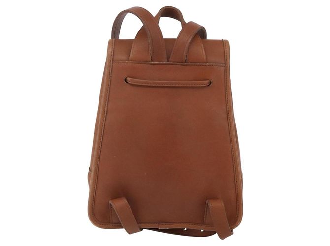 Coach Zaino in pelle marrone oro Auth am9891 D'oro - vista 2