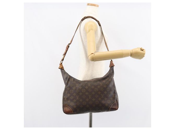 LOUIS VUITTON Borsa a Spalla Monogram Boulogne 35 M51260 LV Auth bs31547 Monogramma - vista 23