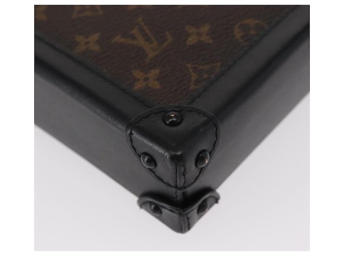LOUIS VUITTON Pochette Trunk Vertical Monogram M63913 LV Auth 146560SAM Monogramma - vista 17