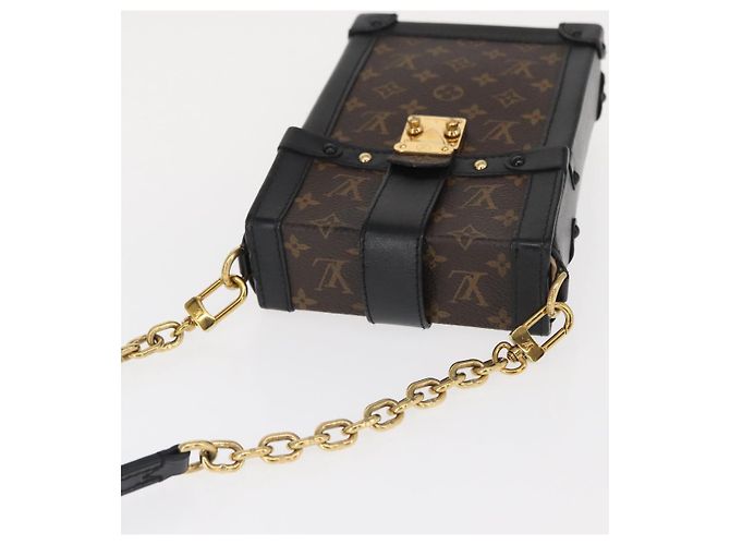 LOUIS VUITTON Pochette Trunk Vertical Monogram M63913 LV Auth 146560SAM Monogramma - vista 6
