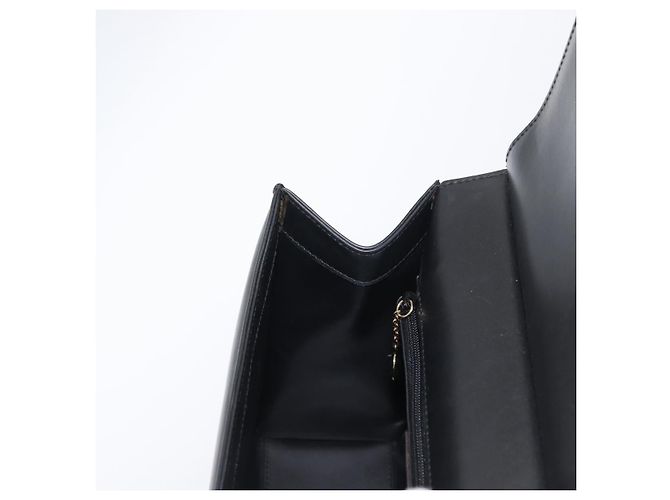 Gucci Borsa a Spalla in Pelle Nera e Oro Auth BA8638 Nero D'oro - vista 19