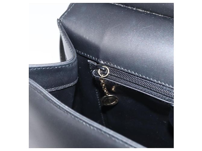 Gucci Borsa a Spalla in Pelle Nera e Oro Auth BA8638 Nero D'oro - vista 20