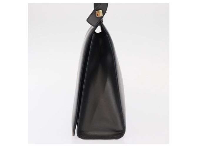 Gucci Borsa a Spalla in Pelle Nera e Oro Auth BA8638 Nero D'oro - vista 4