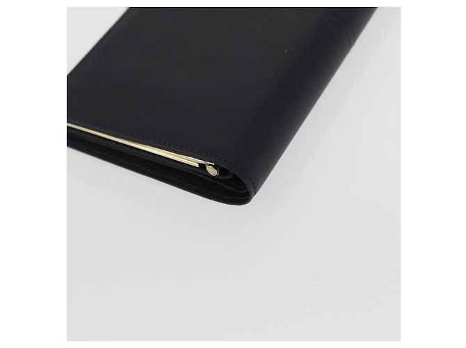 GIVENCHY Long Wallet Leather Black Auth 153774V - view 10