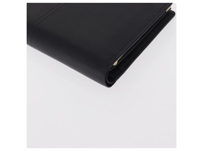 GIVENCHY Long Wallet Leather Black Auth 153774V - view 11