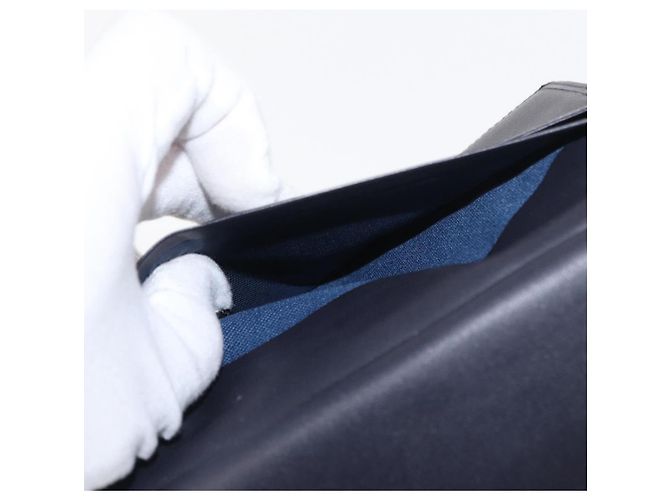 GIVENCHY Long Wallet Leather Black Auth 153774V - view 16