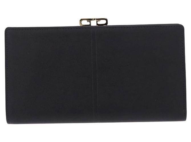 GIVENCHY Long Wallet Leather Black Auth 153774V - view 3