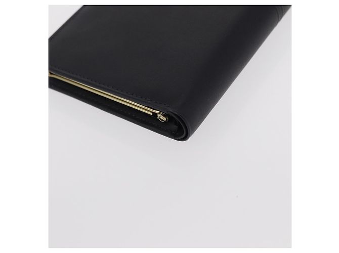 GIVENCHY Long Wallet Leather Black Auth 153774V - view 8