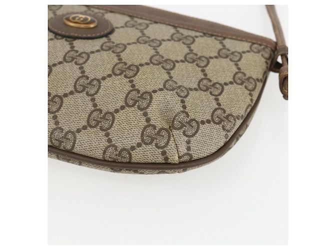 Gucci Borsa a Spalla GG Supreme PVC Beige 904 02 020 Auth 156924 - vista 10