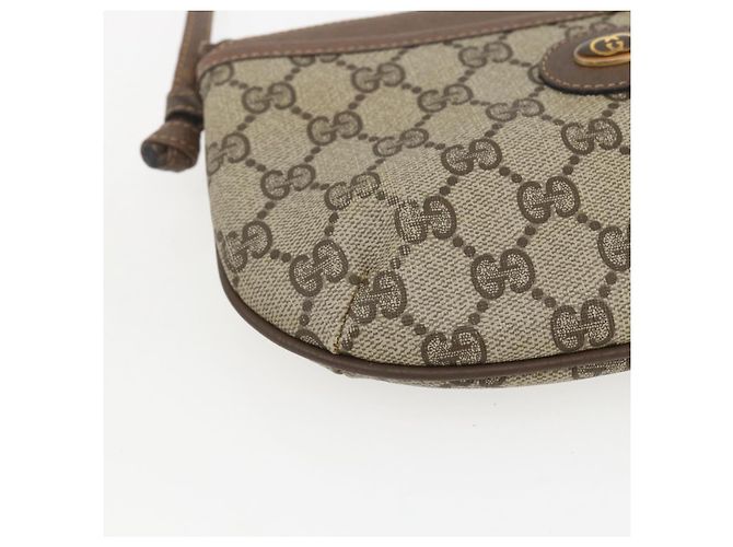 Gucci Borsa a Spalla GG Supreme PVC Beige 904 02 020 Auth 156924 - vista 11