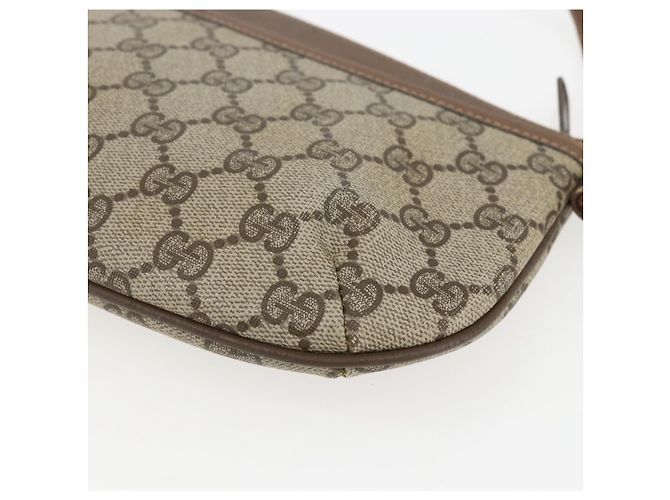Gucci Borsa a Spalla GG Supreme PVC Beige 904 02 020 Auth 156924 - vista 12