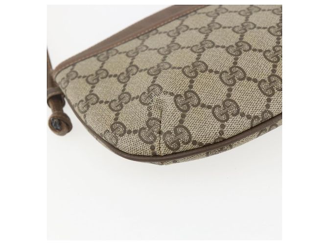 Gucci Borsa a Spalla GG Supreme PVC Beige 904 02 020 Auth 156924 - vista 13