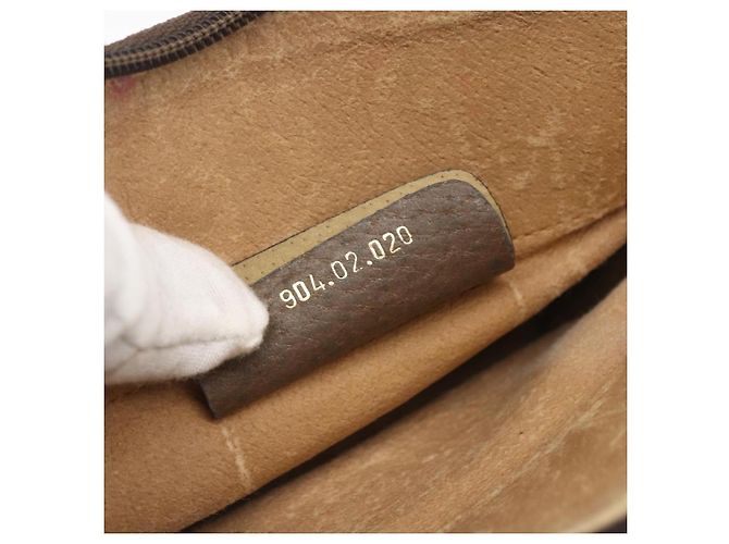 Gucci Borsa a Spalla GG Supreme PVC Beige 904 02 020 Auth 156924 - vista 21