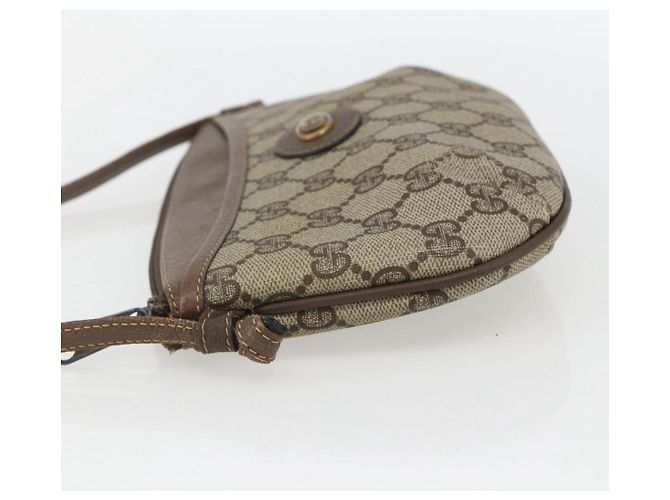 Gucci Borsa a Spalla GG Supreme PVC Beige 904 02 020 Auth 156924 - vista 4