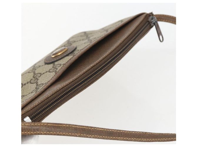 Gucci Borsa a Spalla GG Supreme PVC Beige 904 02 020 Auth 156924 - vista 6