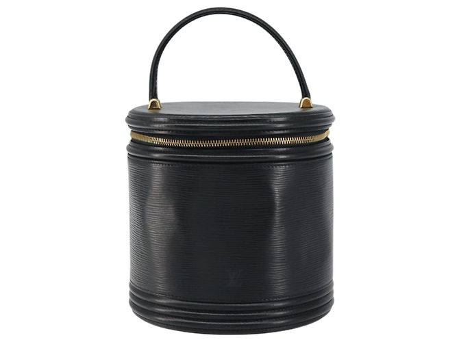LOUIS VUITTON Borsa a Mano Epi Cannes Nera M48032 LV Auth ka750 Nero - vista 13