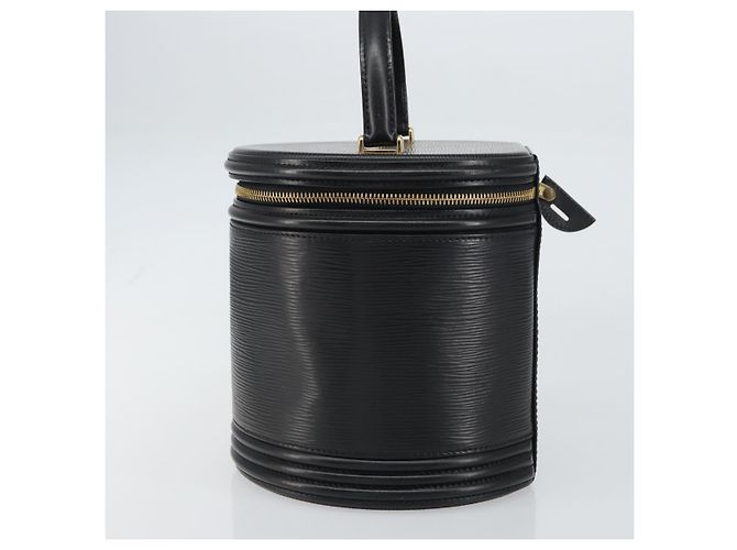 LOUIS VUITTON Borsa a Mano Epi Cannes Nera M48032 LV Auth ka750 Nero - vista 4