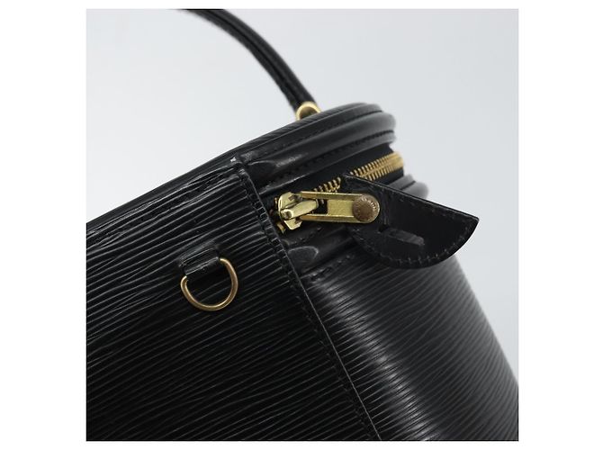 LOUIS VUITTON Borsa a Mano Epi Cannes Nera M48032 LV Auth ka750 Nero - vista 9