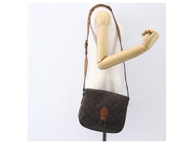 LOUIS VUITTON Borsa a Spalla Monogram Saint Cloud GM M51242 LV Auth fm4946 Monogramma - vista 27