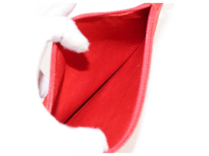 Borsa Tote Camelia a Catena CHANEL Pelle Caviar Rossa Argento CC Auth 142099V Rosso - vista 20