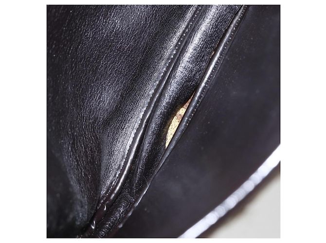 Borsa a Spalla in Tela Trotter Christian Dior Beige Oro Auth 157258 D'oro - vista 18