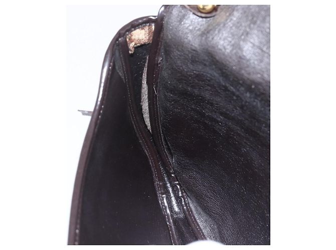 Borsa a Spalla in Tela Trotter Christian Dior Beige Oro Auth 157258 D'oro - vista 20