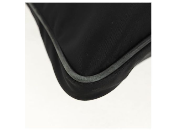 Borsa a Spalla PRADA Nylon Nero Argento Autentica 153653V - vista 16