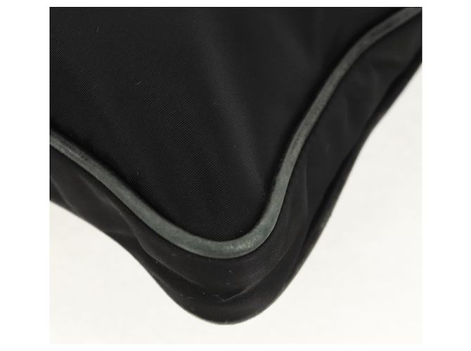 Borsa a Spalla PRADA Nylon Nero Argento Autentica 153653V - vista 17