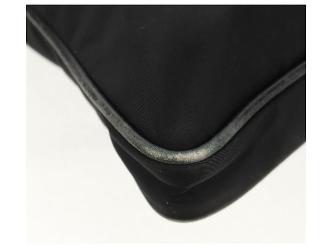 Borsa a Spalla PRADA Nylon Nero Argento Autentica 153653V - vista 18