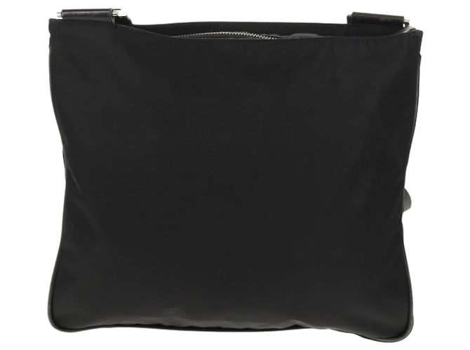 Borsa a Spalla PRADA Nylon Nero Argento Autentica 153653V - vista 2
